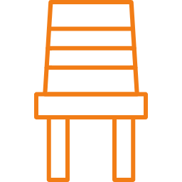 Golden Steel chair